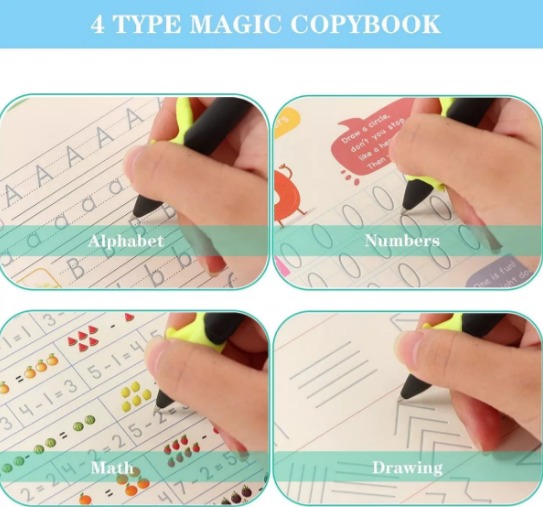 Miniatura 2 de Set Libro x4 De Caligrafía Magico